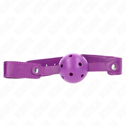 KINK PURPLE BREATHABLE BALL 45 CMGAG 65 x 25 CM