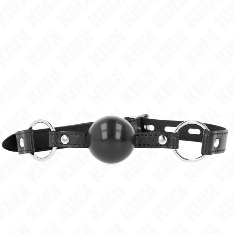 KINK BLACK TPE BALL 4 CM GAG 60 x 2 CM