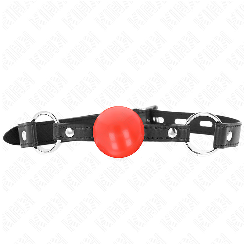 KINK RED TPE BALL 4 CM GAG 60 x 2 CM