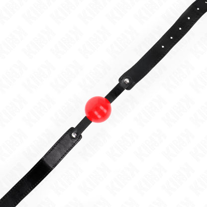 KINK SOFT TPE BALL 4 CM GAG MODEL 1 66 x 25 CM ADJUSTABLE 41 61 CM