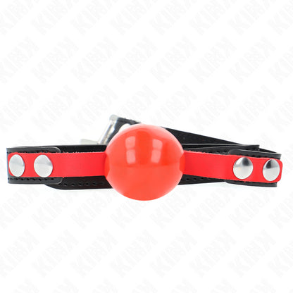 KINK SOFT TPE BALL 4 CM GAG MODEL 4 60 x 2 CM ADJUSTABLE 37 52 CM