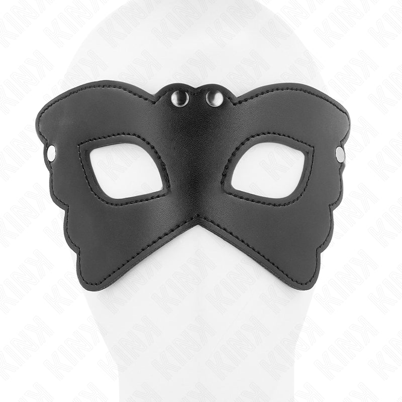 KINK BUTTERFLY SHAPED LEATHERETTE MASK 20 x 9 CM