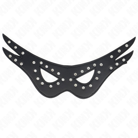 KINK SEXY LEATHERETTE MASK MODEL 2 27 x 13 CM