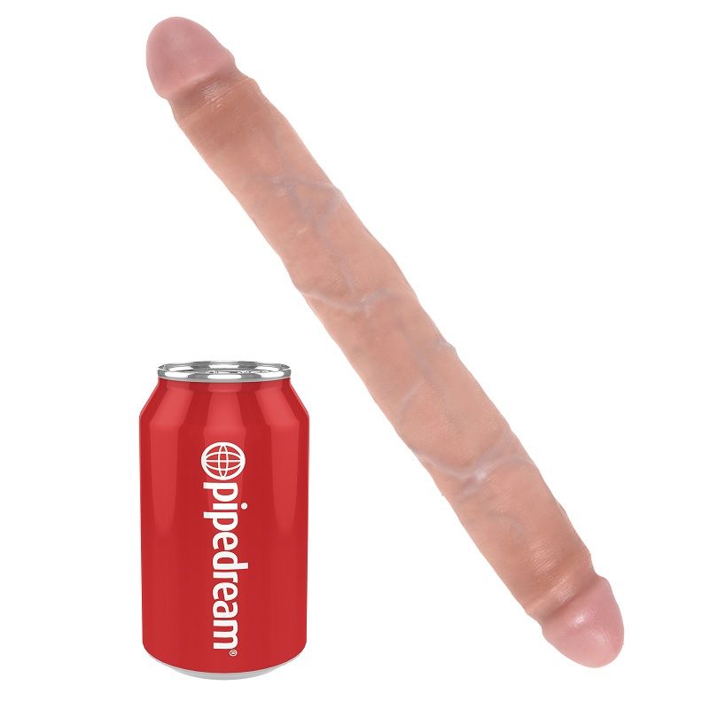 KING COCK SLIM DOUBLE DILDO 30 CM