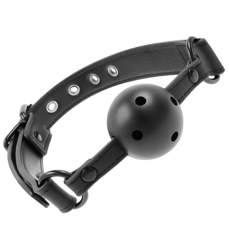 FETISH SUBMISSIVE VEGAN BREATHABLE GAG