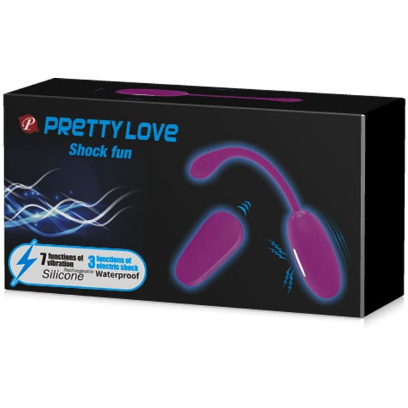 PRETTY LOVE SHOCK FUN VIBRATING EGG AND ELECTROSHOCK