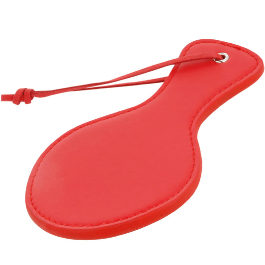 DARKNESS RED ROUNDED FETISH PADDLE