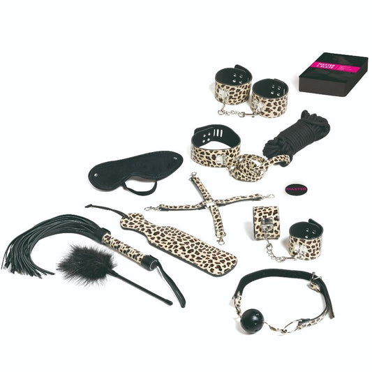 TEASE PLEASE SET 13 BONDAGE ACCESSORIES