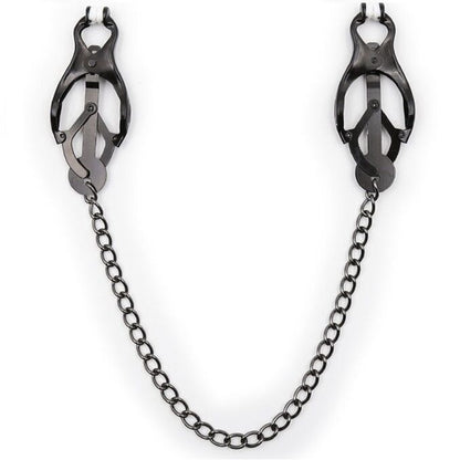 OHMAMA FETISH JAPANESE NIPPLE Clamps WITH BLACK CHAIN