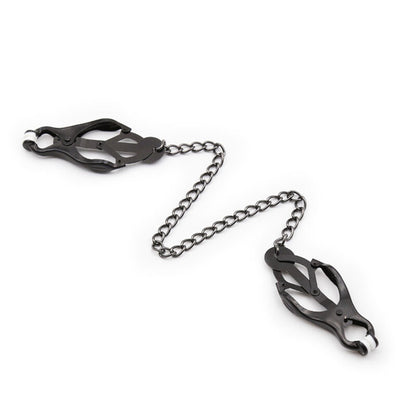 OHMAMA FETISH JAPANESE NIPPLE Clamps WITH BLACK CHAIN