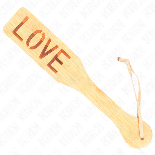 KINK BAMBOO PALETTE WORD LOVE 32 X 55 CM