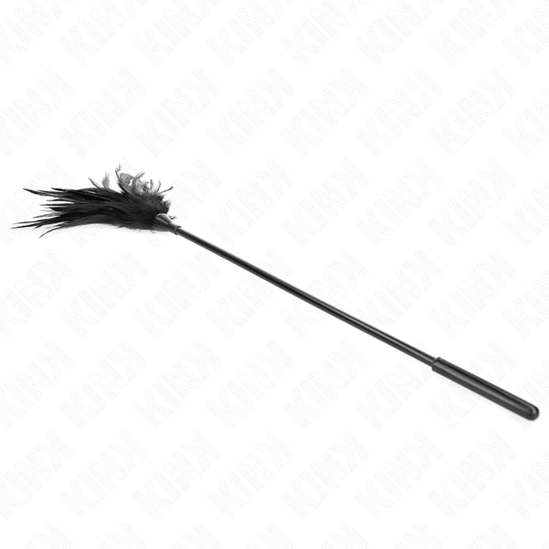 KINK MULTIPLE BLACK TICKLE FEATHERS 45 CM