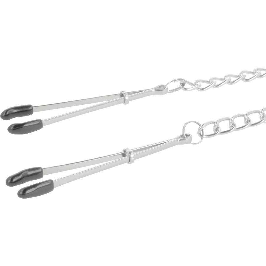 DARKNESS ADJUSTABLE METAL NIPPLE Clamps