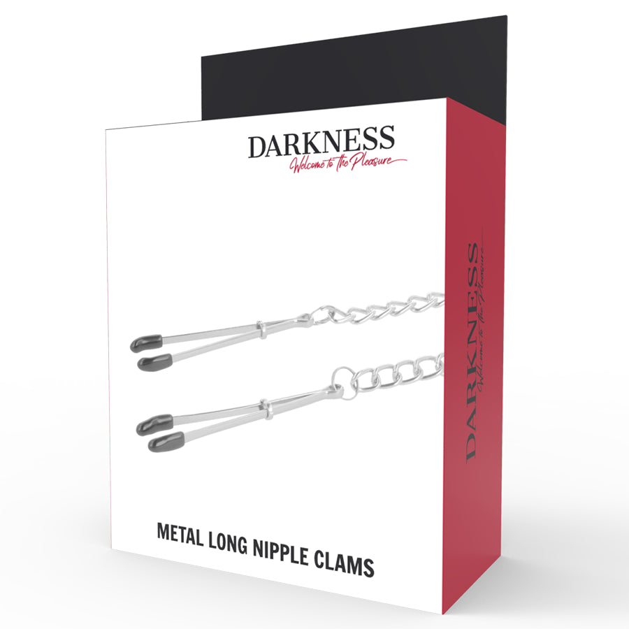 DARKNESS ADJUSTABLE METAL NIPPLE Clamps