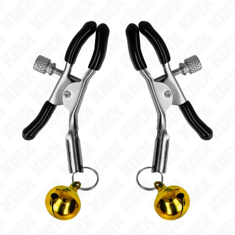 KINK GOLD SINGLE BELL NIPPLE CLAMP 6 CM