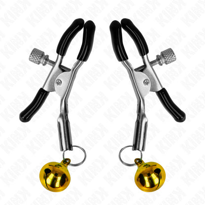 KINK GOLD SINGLE BELL NIPPLE CLAMP 6 CM