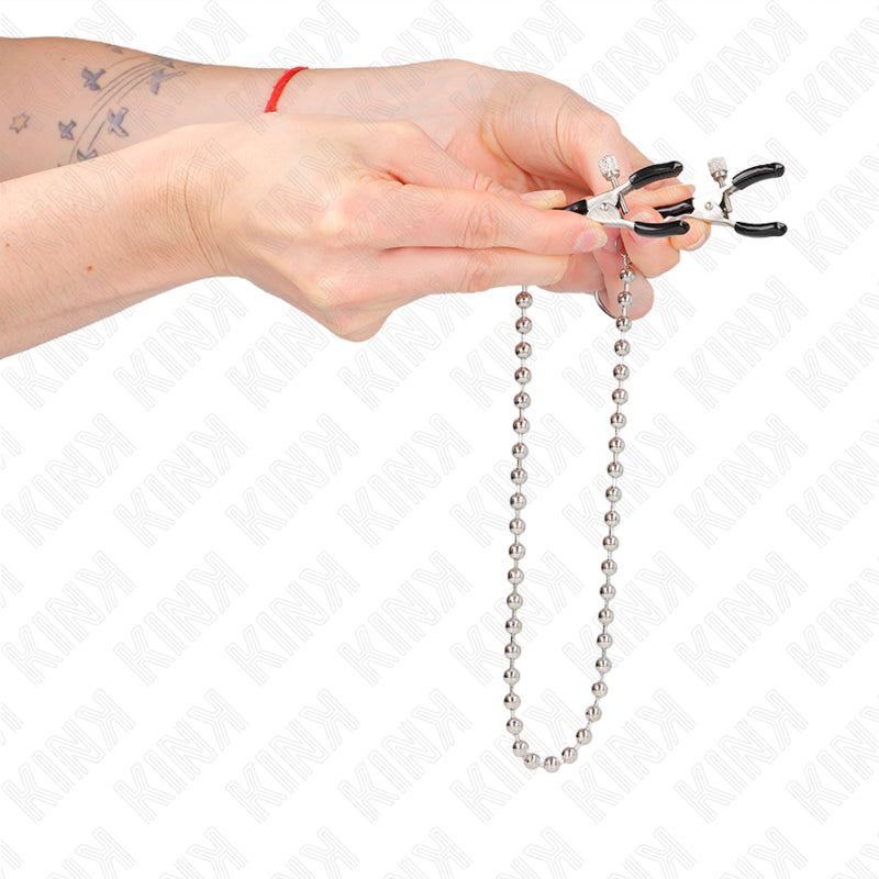 KINK BEAD CHAIN NIPPLE CLAMPS 30 CM