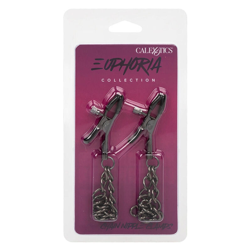 CALEXOTICS EUPHORIA CHAIN NIPPLE CLAMPS 145 CM