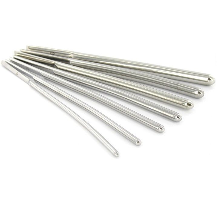 METAL HARD 7MM STEEL URETHRAL DILATOR