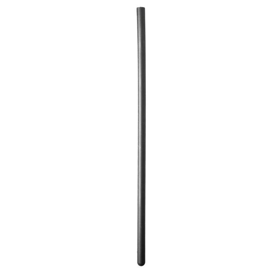 ALL BLACK 8MM URETHRAL PROBE SILICONE