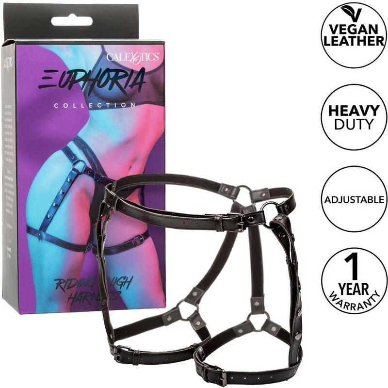 CALEXOTICS EUPHORIA RIDING THIGH HARNESS