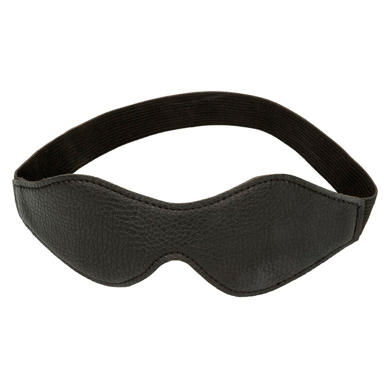 CALEXOTICS NOCTURNAL EYE MASK PVC LEATHER BLACK