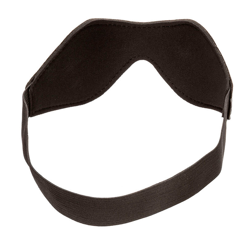 CALEXOTICS NOCTURNAL EYE MASK PVC LEATHER BLACK