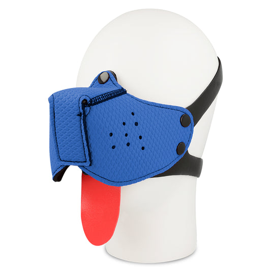 OHMAMA FETISH DOG MUZZLE BLUE