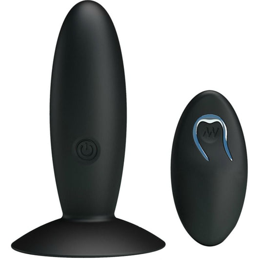 PRETTY LOVE RECHARGEABLE ANAL PLUG WITH VIBRATION AND CONTROL