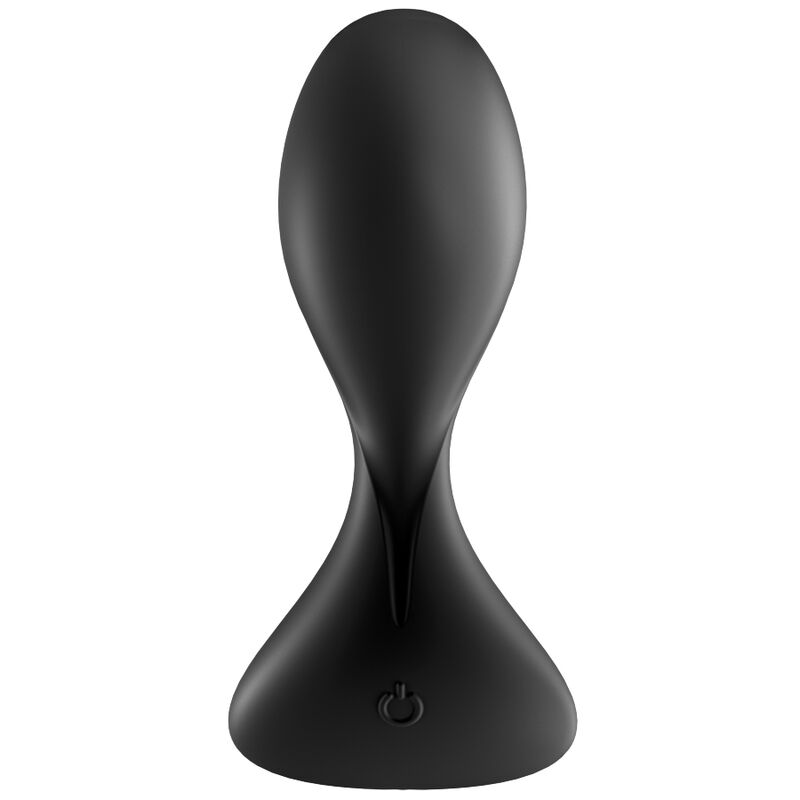 SATISFYER TRENDSETTER VIBRATING PLUG APP BLACK