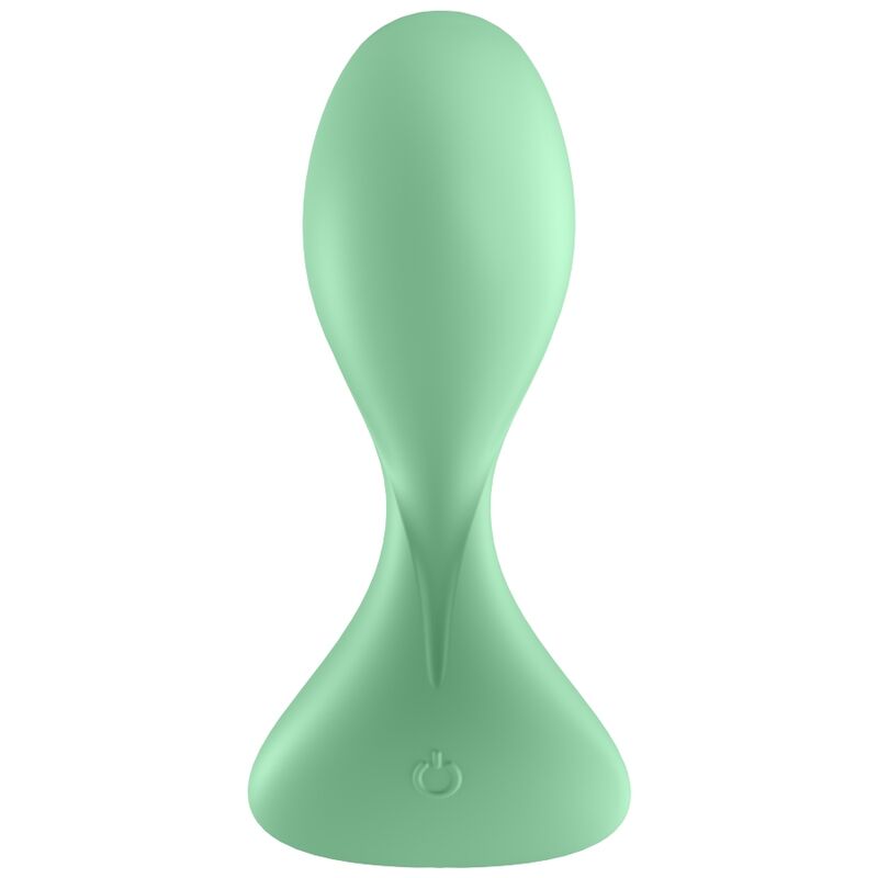 SATISFYER TRENDSETTER VIBRATING PLUG APP GREEN