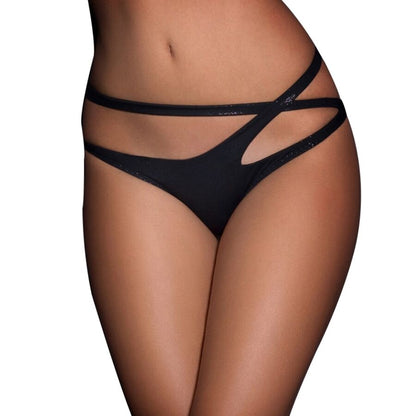 QUEEN LINGERIE PANTIES WITH DOUBLE CROSS STRAPS L XL