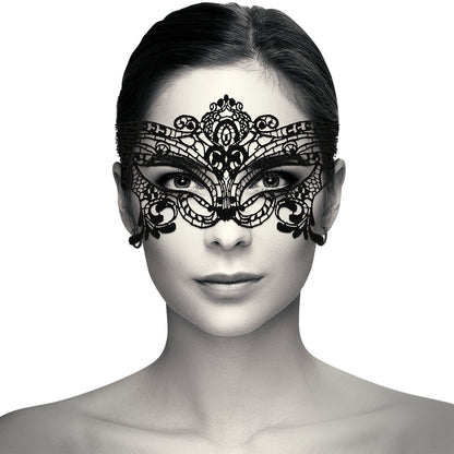 COQUETTE CHIC DESIRE LACE MASK BLACK