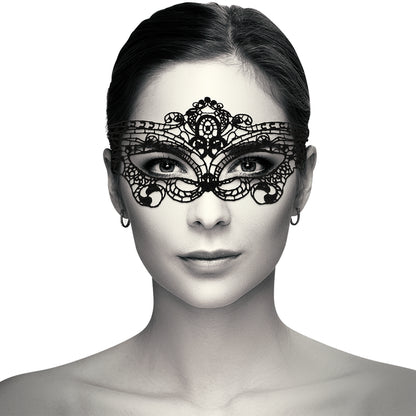 COQUETTE CHIC DESIRE LACE MASK BLACK