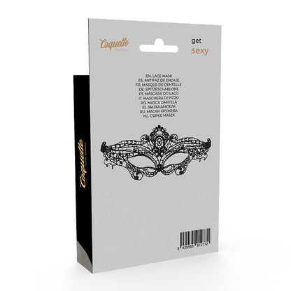 COQUETTE CHIC DESIRE LACE MASK BLACK