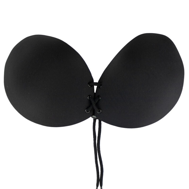 BYE BRA BRA ADHESIVE INTERLACED BLACK CUP A