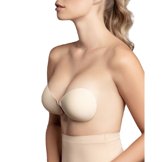 BYE BRA BRA INVISIBLE BEIGE CUP D