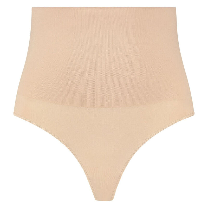 BYE BRA THONG STYLE SEAMLESS GIRDLE BEIGE SIZE S