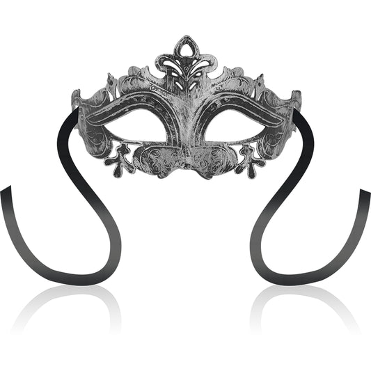 OHMAMA MASKS VENETIAN STYLE MASK SILVER