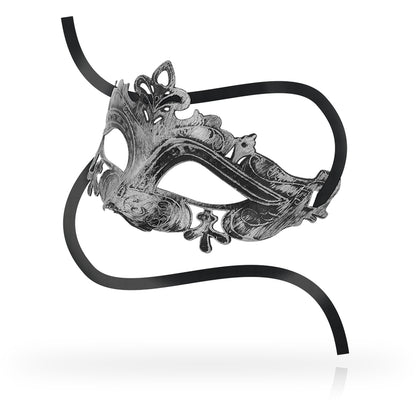 OHMAMA MASKS VENETIAN STYLE MASK SILVER