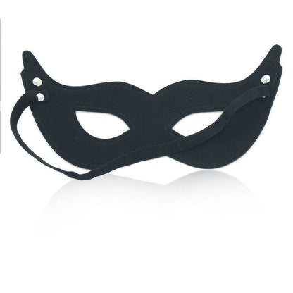 OHMAMA FETISH PU MASK WITH CLAMPS