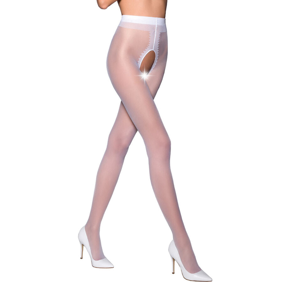 PASSION TIOPEN 007 WHITE TIGHTS 3 4 20 DEN