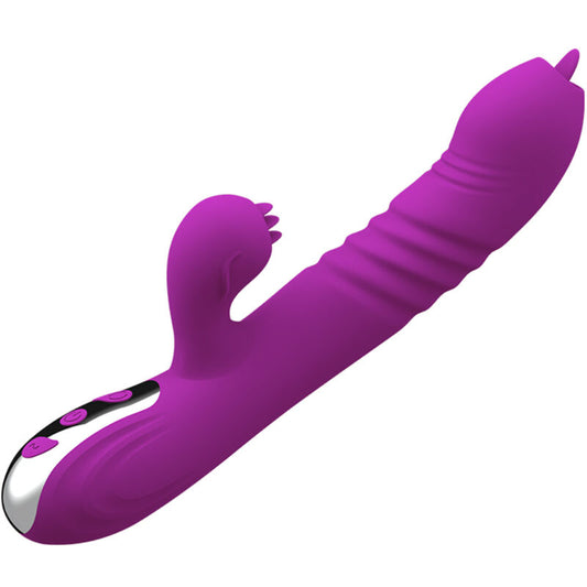 ARMONY FAIRY MULTIFUNCTION VIBRATOR DOUBLE TONGUE VIOLET HEAT EFFECT