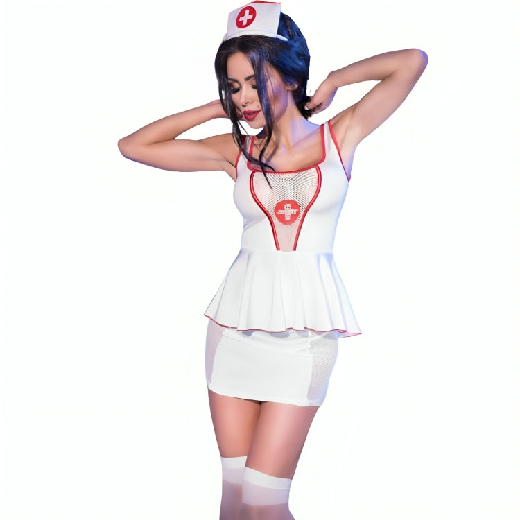 CHILIROSE CR 4160 COSTUME NURSE TOP SKIRT S M