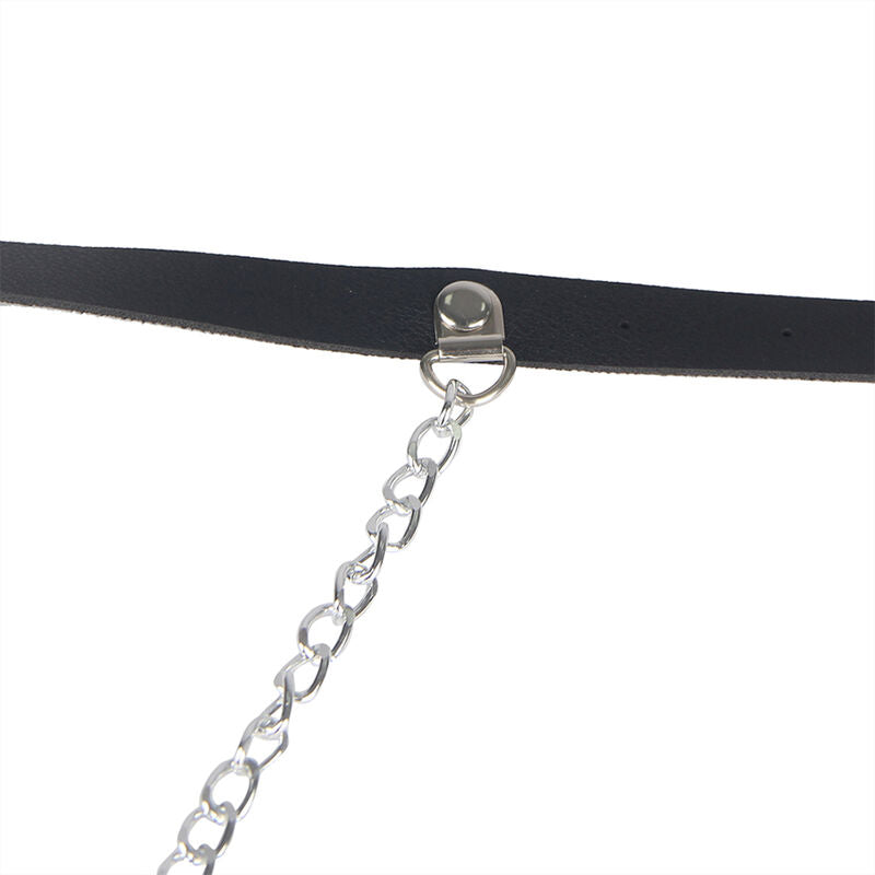 SUBBLIME LEATHER BELT HARNESS BLACK ONE SIZE