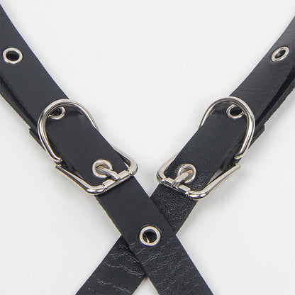 SUBBLIME HARNESS WITH STRAPS AND CHAINDETAILS ONE SIZE