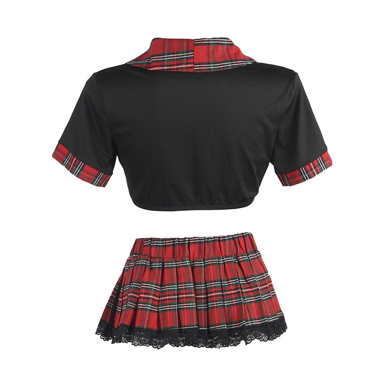 SUBBLIME SEXY SCHOOLGIRL COSTUME WITH TOP S M