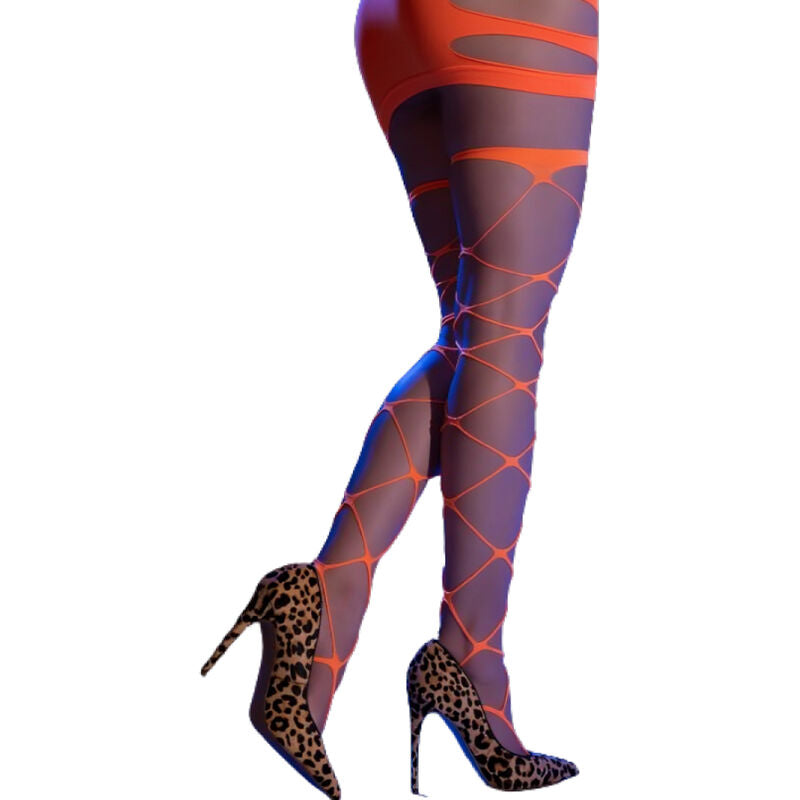 CHILIROSE CR 4706 CABARET TIGHTS ORANGE S M