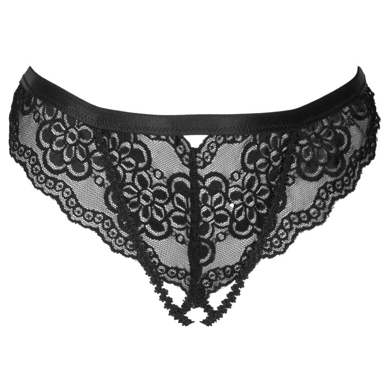 LIVCO CORSETTI FASHION OKSURIN PANTY CROTCHLESS BLACK