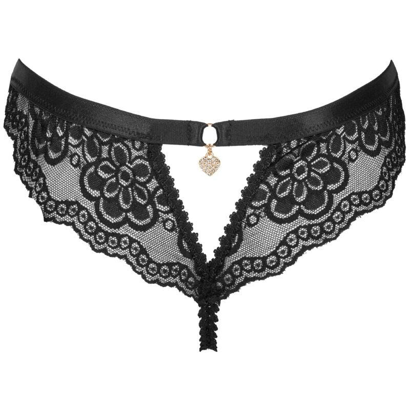 LIVCO CORSETTI FASHION OKSURIN PANTY CROTCHLESS BLACK